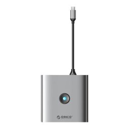 44325, HDMI 4K, 3x USB-A 3.0, USB-C, 100W PD, Gri