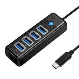 45733, 4x USB 3.0, 5 Gbps, Negru