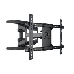 Suport TV de perete Full Motion MB-6317 diagonala 40"-85" max. 45 kg cu inclinare si rotire Negru