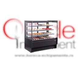 Vitrină caldă de expunere cofetărie/patiserie/magazin AMBAR, 1875x810x1300 mm Infrico