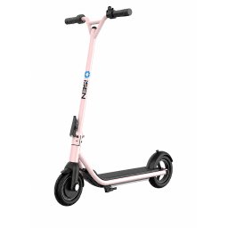 Trotineta electrica pliabila iSEN C1 KIDS Roz, boxa bluetooth, 8 , motor 200W, autonomie max. 10-15 km, pana la 15km h