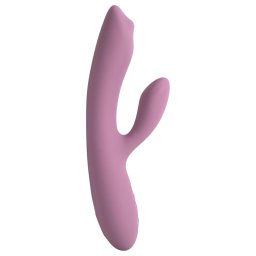 Svakom Trysta Neo - vibrator cu bilă rotativă, braț pentru clitoris - roz
