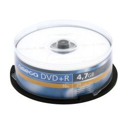 DVD+R 16x, 4.7 GB, 25 bucati