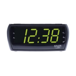 Ceasuri decorative Radio ceas cu alarma, display LED generos 16 cm, iluminare verde relaxant