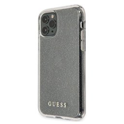 Husa Guess Husa Glitter iPhone 11 Pro Max Argintiu
