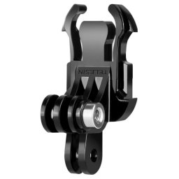 Telesin Suport montare J-Hook dublu pentru camere de acțiune/sport, cod GP-MTB-T02-BK