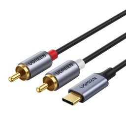 Accesorii Audio Hi-Fi CM451 Cable USB-C to 2x RCA (Cinch) 1.5m (black)