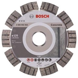 Disc diamantat cu segmente pentru beton, 125 x 22.23 mm