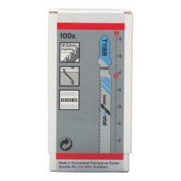 Lama de fierastrau pendular pentru metal, 92 mm, 100 buc