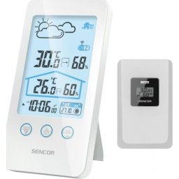 SWS 3000 W, prognoză meteo, Alb