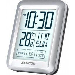 SWS 1918 85x110x23 mm, Ecran LCD, Alb
