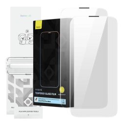 Corning - Folie protecție ecran din Sticlă securizată - compatibil cu Apple iPhone 14 Pro Max built-in dust filter