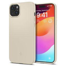 Husa Spigen Thin Fit case for iPhone 15 Plus - beige