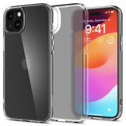 Husa Spigen Ultra Hybrid case for iPhone 15 Plus - transparent