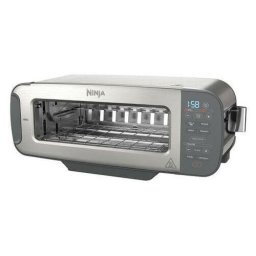 Prajitor de paine ST202EU Foodi 3-in-1, 2400 W, 2 felii, 7 functii de gatit, Argintiu
