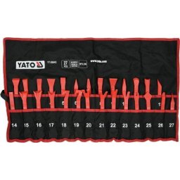 Scule auto Kit pentru demontare tapiterie YT-08443, 27 piese, in husa transport