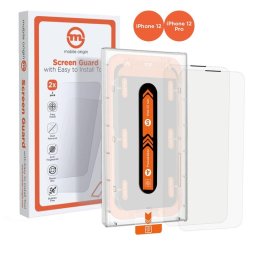 Screen Guard iPhone 12 Pro / 12 with easy applicator 2 pack