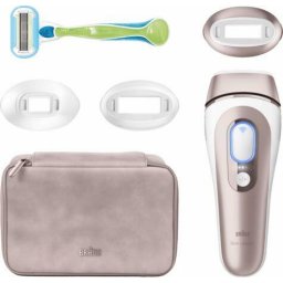 Epilator IPL PL7253, 400.000 impulsuri, 10 trepte de intensitate, Roz