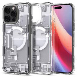 Husa Spigen Ultra Hybrid MagSafe, zero one white - iPhone 16 Pro Max