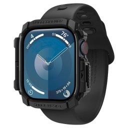 Husa Spigen Rugged Armor, matte black - Apple Watch 10 46mm