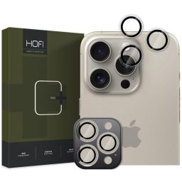 Folie de protectie Camera spate HOFI CamRing PRO+ pentru Apple iPhone 16 Pro Max / 16 Pro, Sticla Securizata, Transparenta