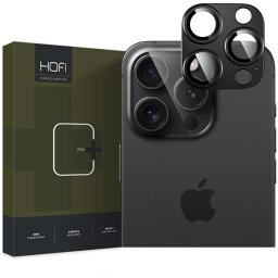 Folie de protectie Camera spate Fullcam pentru Apple iPhone 16 Pro Max / 16 Pro, Sticla Securizata, Neagra