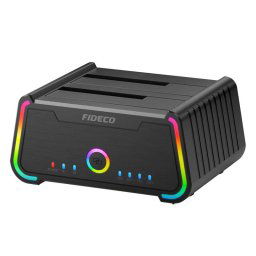 48916, HDD/SSD, Transfer 5Gb/s, RGB, USB 3.0, Negru