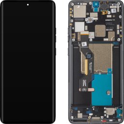 Piese si componente Display cu Touchscreen Motorola Edge 50 Pro, cu Rama, Negru (Black Beauty), Service Pack 5D68C24092