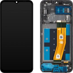 Piese si componente Display cu Touchscreen MP compatibil cu Samsung Galaxy A14 A145, cu Rama, Versiune Europa, Negru