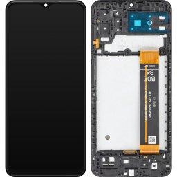 Piese si componente Display cu Touchscreen MP compatibil cu Samsung Galaxy A13 A137, cu Rama, Negru