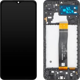 Piese si componente Display cu Touchscreen MP compatibil cu Samsung Galaxy A13 5G A136, cu Rama, Negru