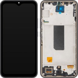 Piese si componente Display cu Touchscreen MP compatibil cu Samsung Galaxy A34 A346, cu Rama, Negru (Graphite)