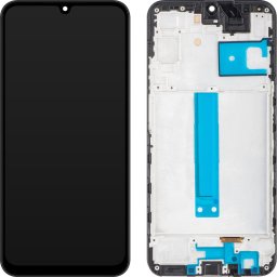 Piese si componente Display cu Touchscreen MP compatibil cu Samsung Galaxy A25 A256, cu Rama, Negru