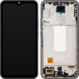 Piese si componente Display cu Touchscreen MP compatibil cu Samsung Galaxy A34 A346, cu Rama, Versiune OLED, Negru