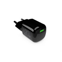Incarcator de retea 20W GaN USB-C Wall Charger - Black