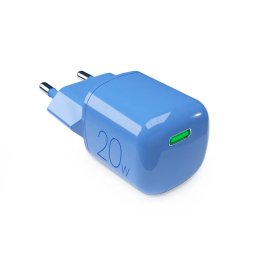 Incarcator de retea 20W GaN USB-C Wall Charger - Blue
