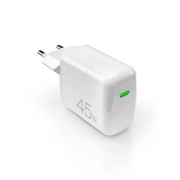 Incarcator de retea Super Mini 45W PD GaN USB-C Wall Charger - White
