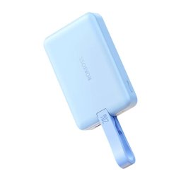 Baterie externa WMS10, 10000 mAh, 20 W, Albastru