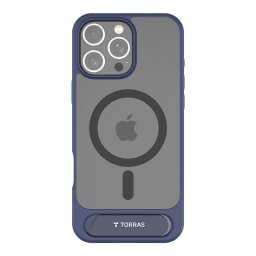 Husa Torras Pstand Series Case for iPhone 16 Pro (Blue)