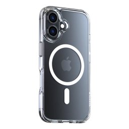 Husa Torras Diamond-Mag Series Case for iPhone 16 Plus (Transparent)