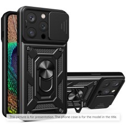 Husa Techsuit CamShield - Husă telefon - compatibil cu Apple iPhone 12 mini - culoare Negru