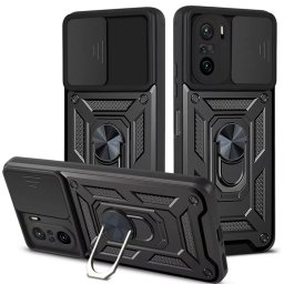 Husa Husa pentru Xiaomi Mi 11i / Poco F3 - Techsuit CamShield Series - Black