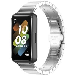 Curea pentru Garmin Fenix 3/3 HR/5X/5X Plus/6X/6X Pro/7X/7X Pro Solar - Techsuit Watchband QuickFit 26mm (W012) - Silver