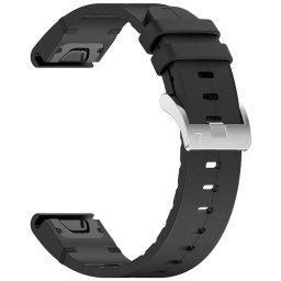 Curea pentru Instinct 2S/2S Solar/Approach S70 42mm/fenix 7S Pro Sapphire Solar - Techsuit Watchband QuickFit 20mm (W071) - Black