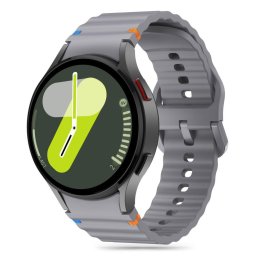 Curea Tech Protect Silicone Sport Samsung Galaxy Watch7 Watch FE Watch6 Watch5 Watch4 Gri