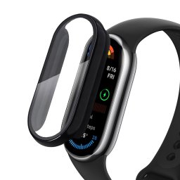 Folie Protectie Tech Protect Defense360 Xiaomi Smart Band 9 Sticla Flexibila Neagra