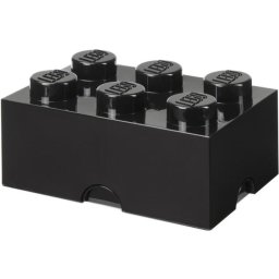 Room Copenhagen LEGO Storage Brick 6 , storage box (black)