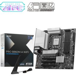 Placa de baza PRO B860M-A WIFI, Intel B860, Socket 1851, mATX