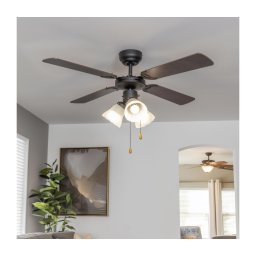 Ventilator de tavan ZEVENTI ZURRIOLA 3xE27/60W/230V