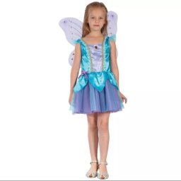 Costum de zână mov - 120 - 130 cm